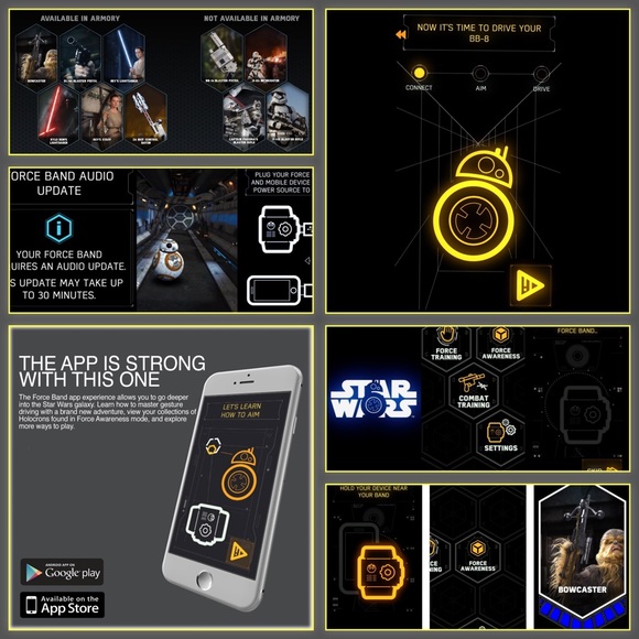 SPHERO- Disney Star Wars Force Band (NWT) - Picture 6 of 10